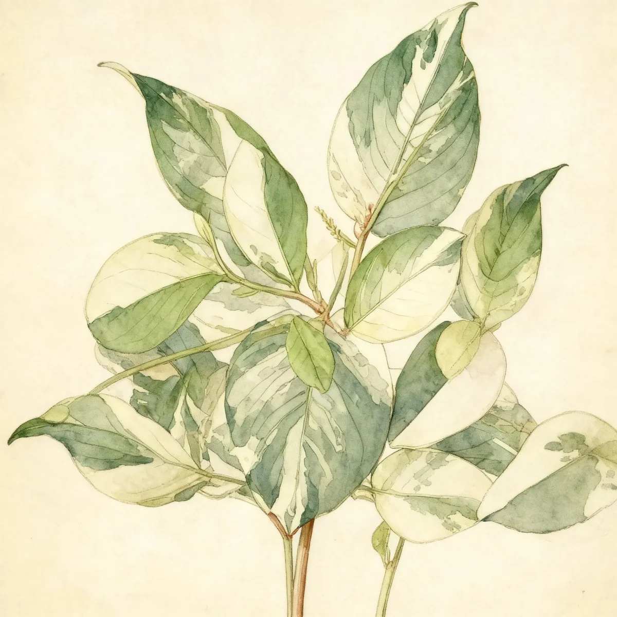 Knotweed (Persicaria virginiana (Variegata Group))