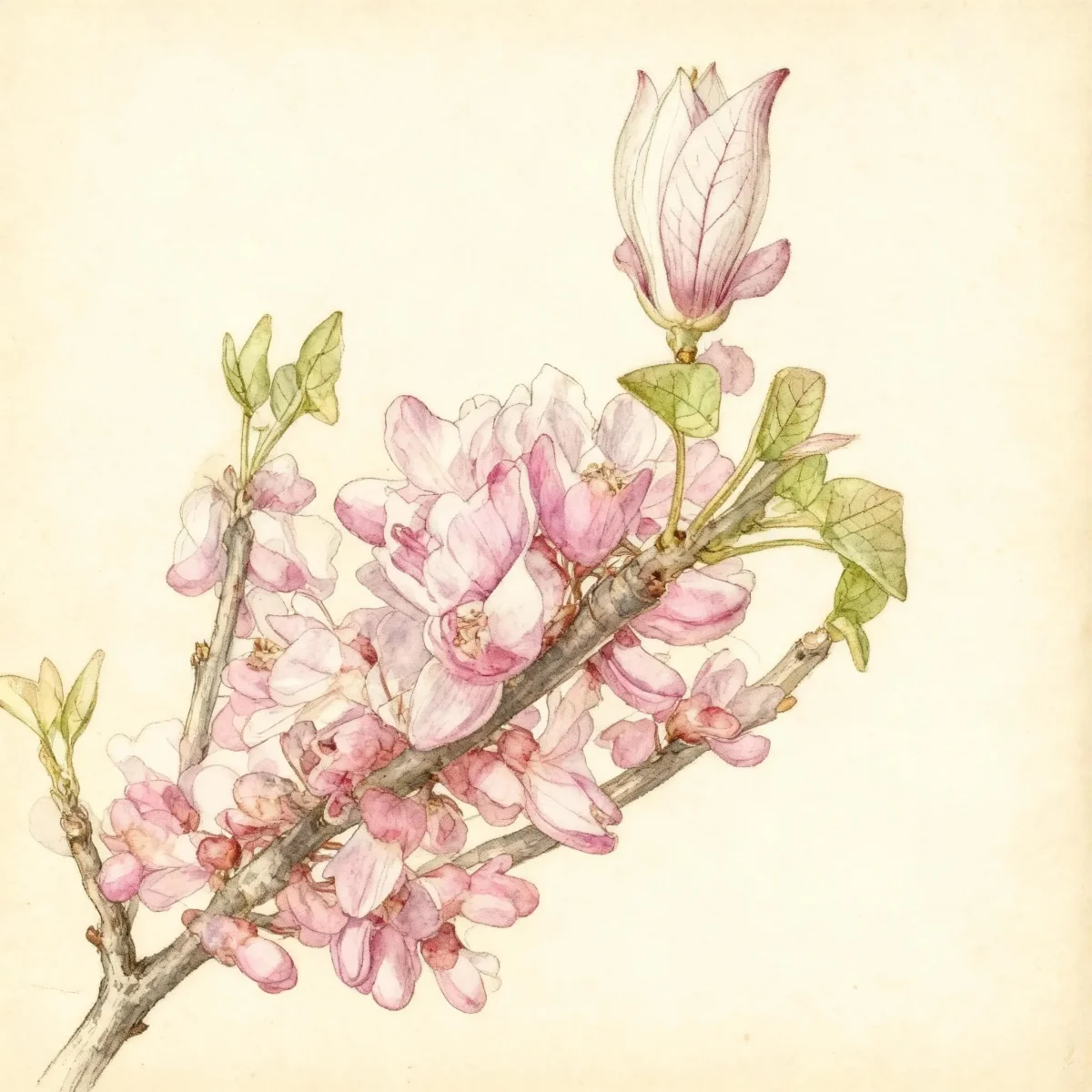 Eastern redbud (Cercis canadensis 'Pauline Lily')