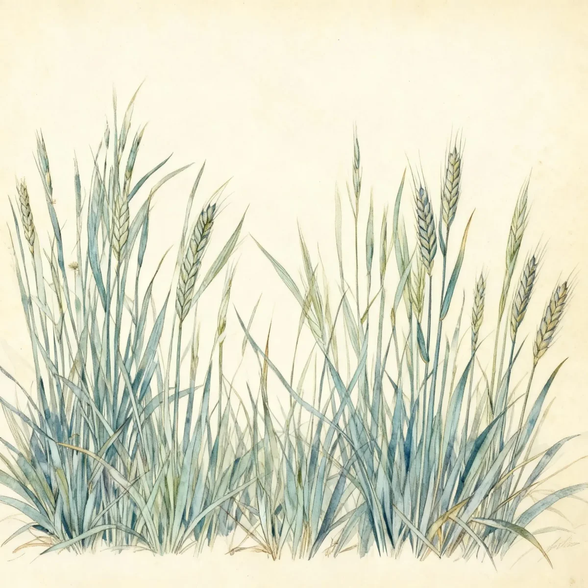 Wheat grass (Elymus magellanicus 'Blue Tango')