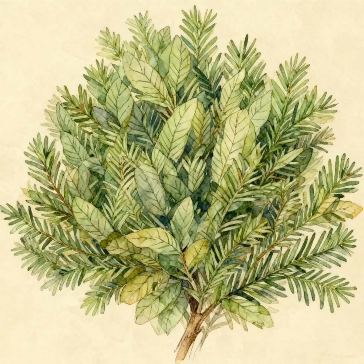 Japanese yew (Taxus cuspidata 'Densa')