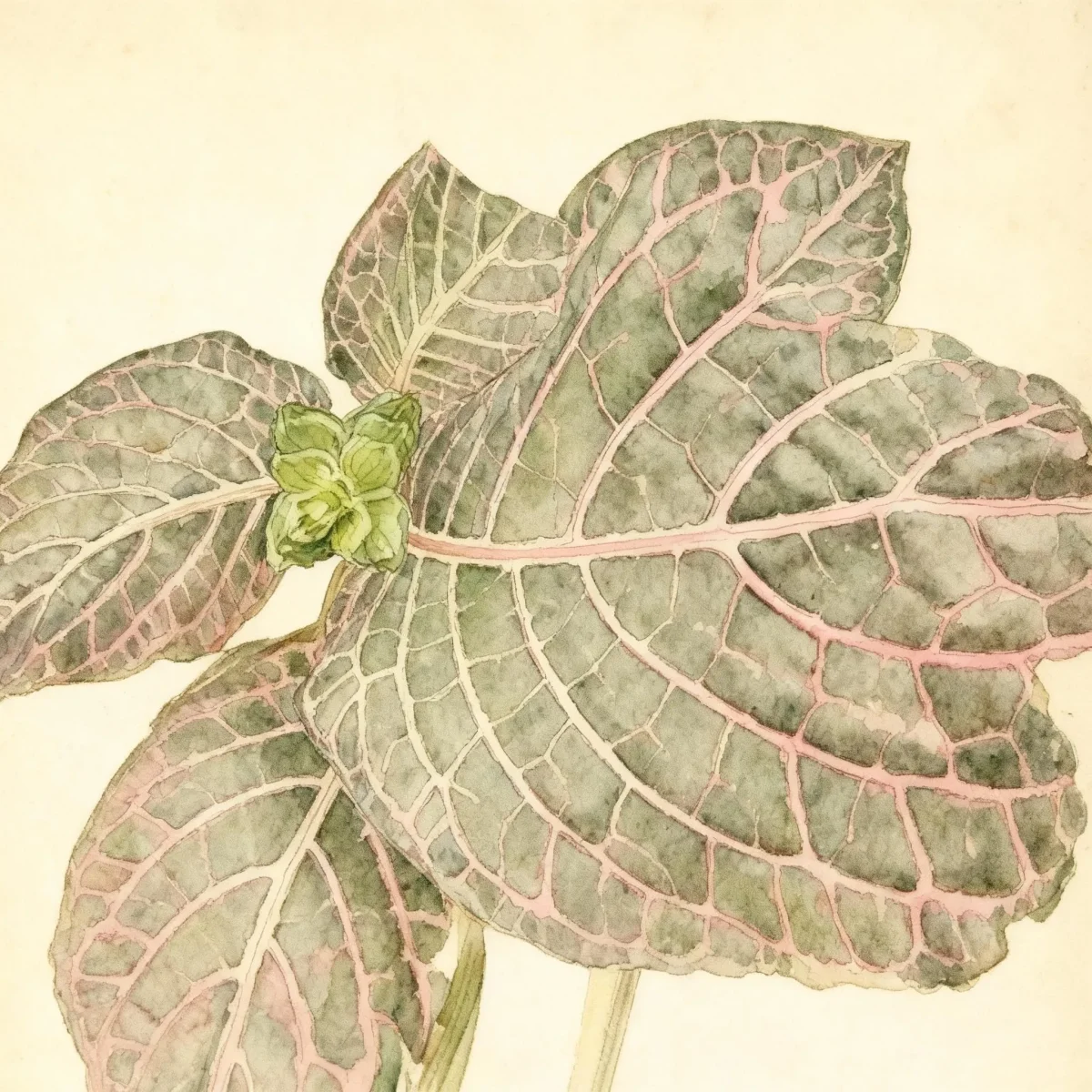 Red mosaic plant (Fittonia albivenis (Verschaffeltii Group))
