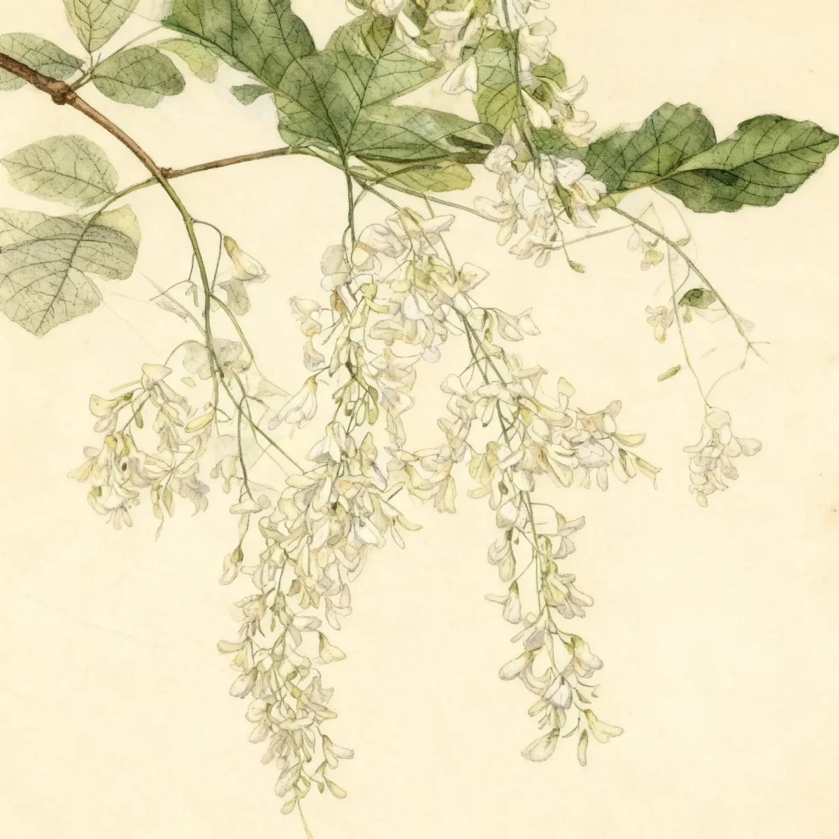 Yellowwood (Cladrastis kentukea 'Sweetshade')