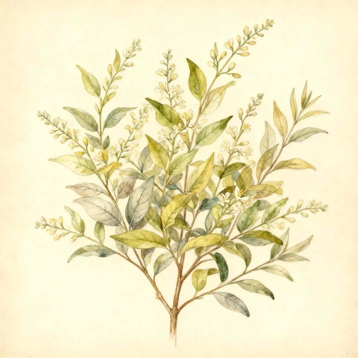 Golden privet (Ligustrum 'Vicaryi')