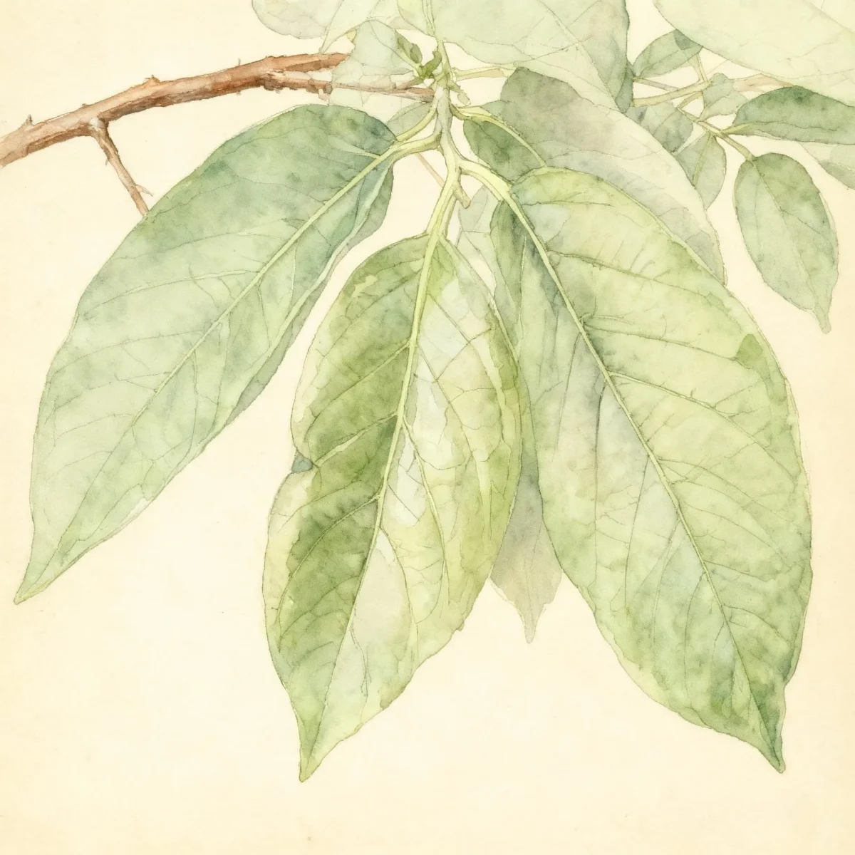 Persimmon (Diospyros virginiana 'Meader')