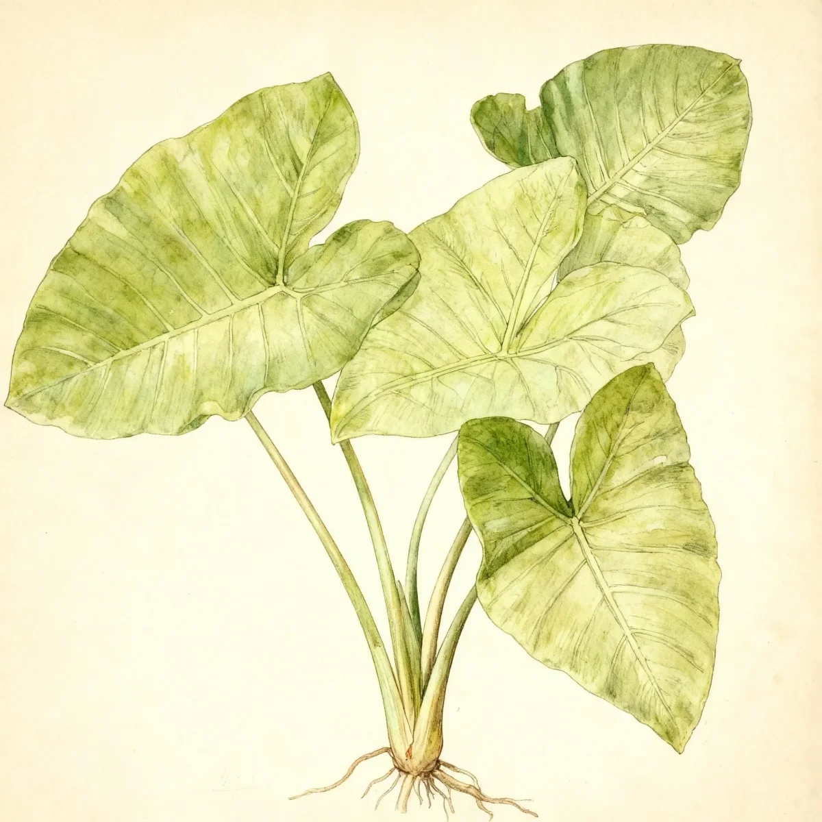 Elephant's ear (Xanthosoma 'Lime Zinger')