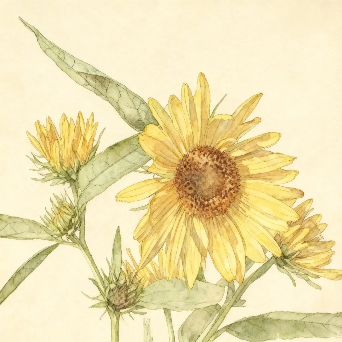 Maximilian sunflower (Helianthus maximiliani)