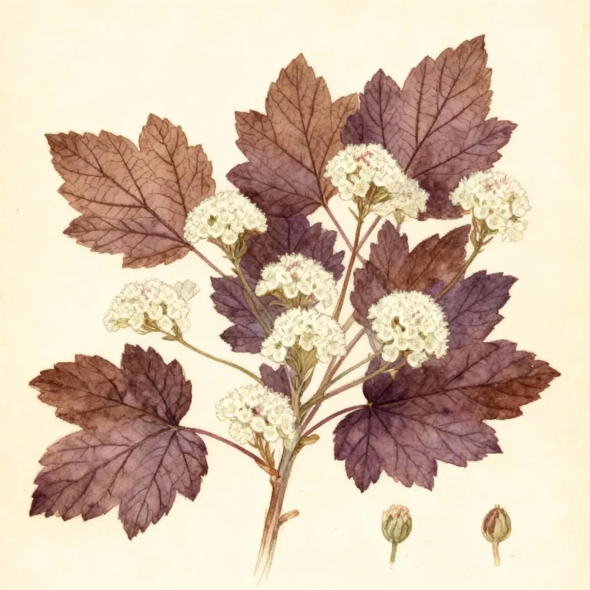 Ninebark (Physocarpus opulifolius 'Seward' SUMMER WINE)