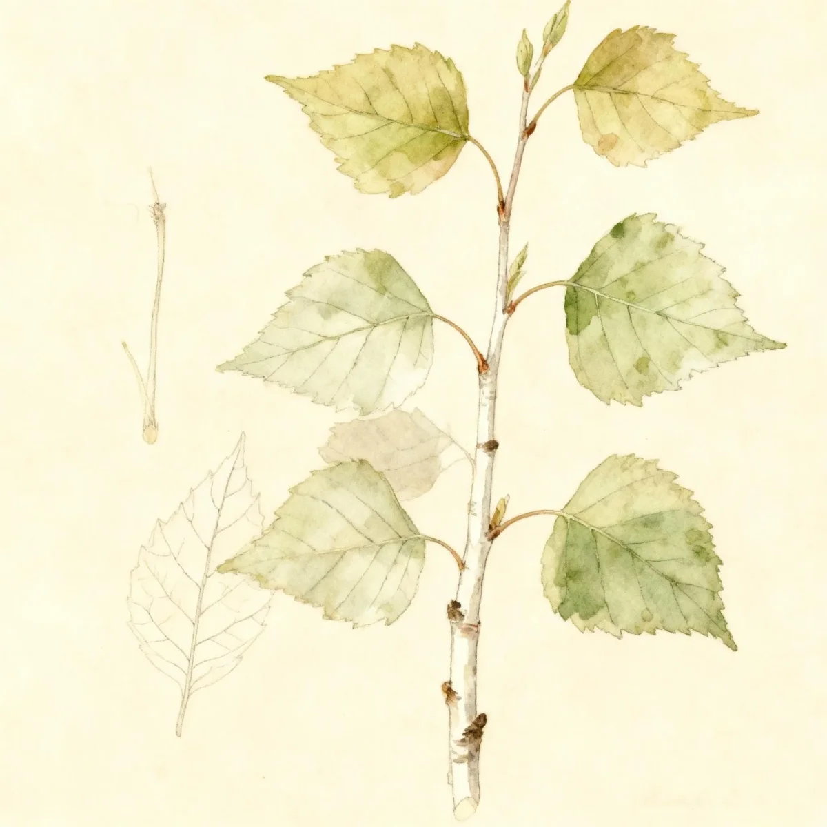 Asian white birch (Betula populifolia 'Whitespire')