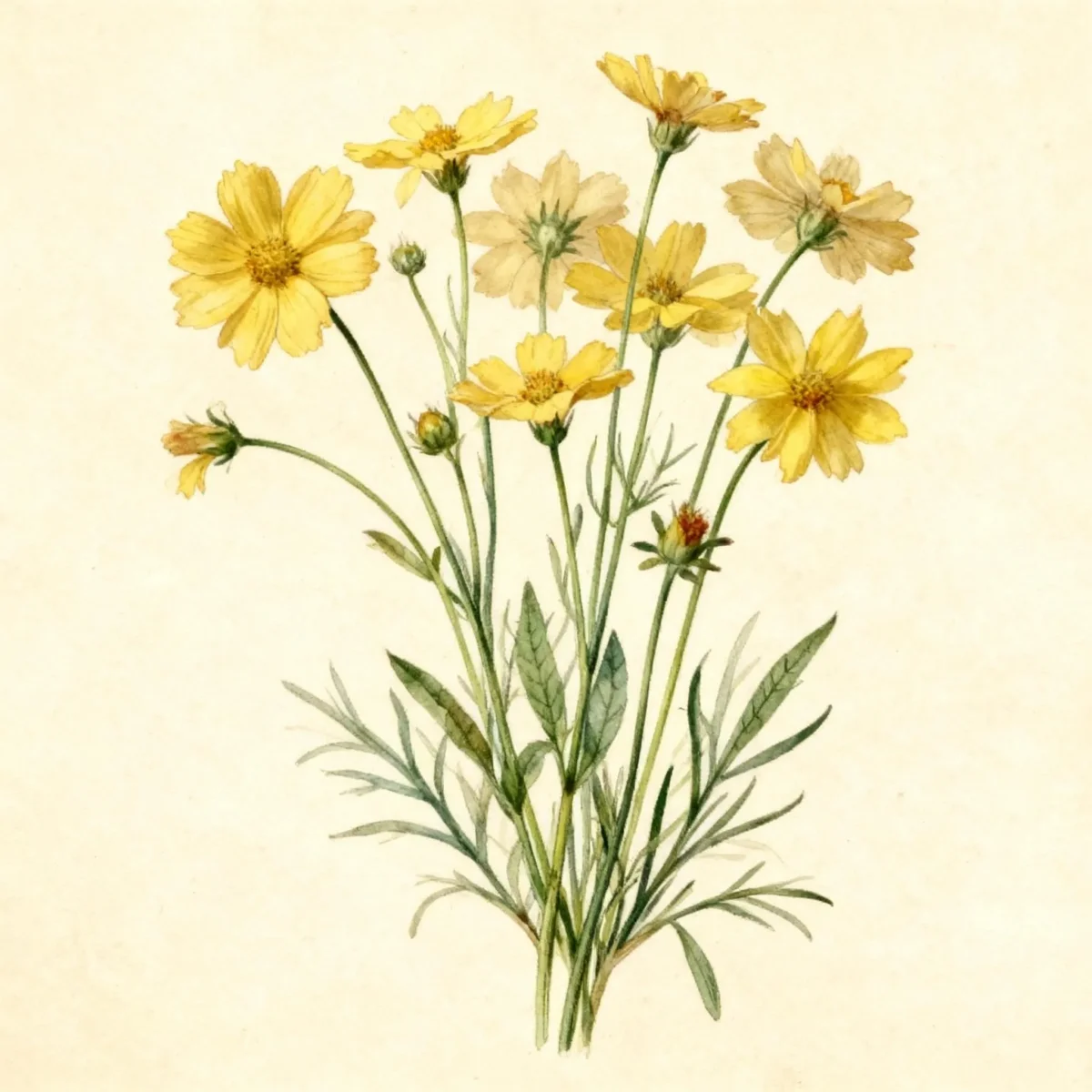 Threadleaf coreopsis (Coreopsis verticillata 'Golden Gain')