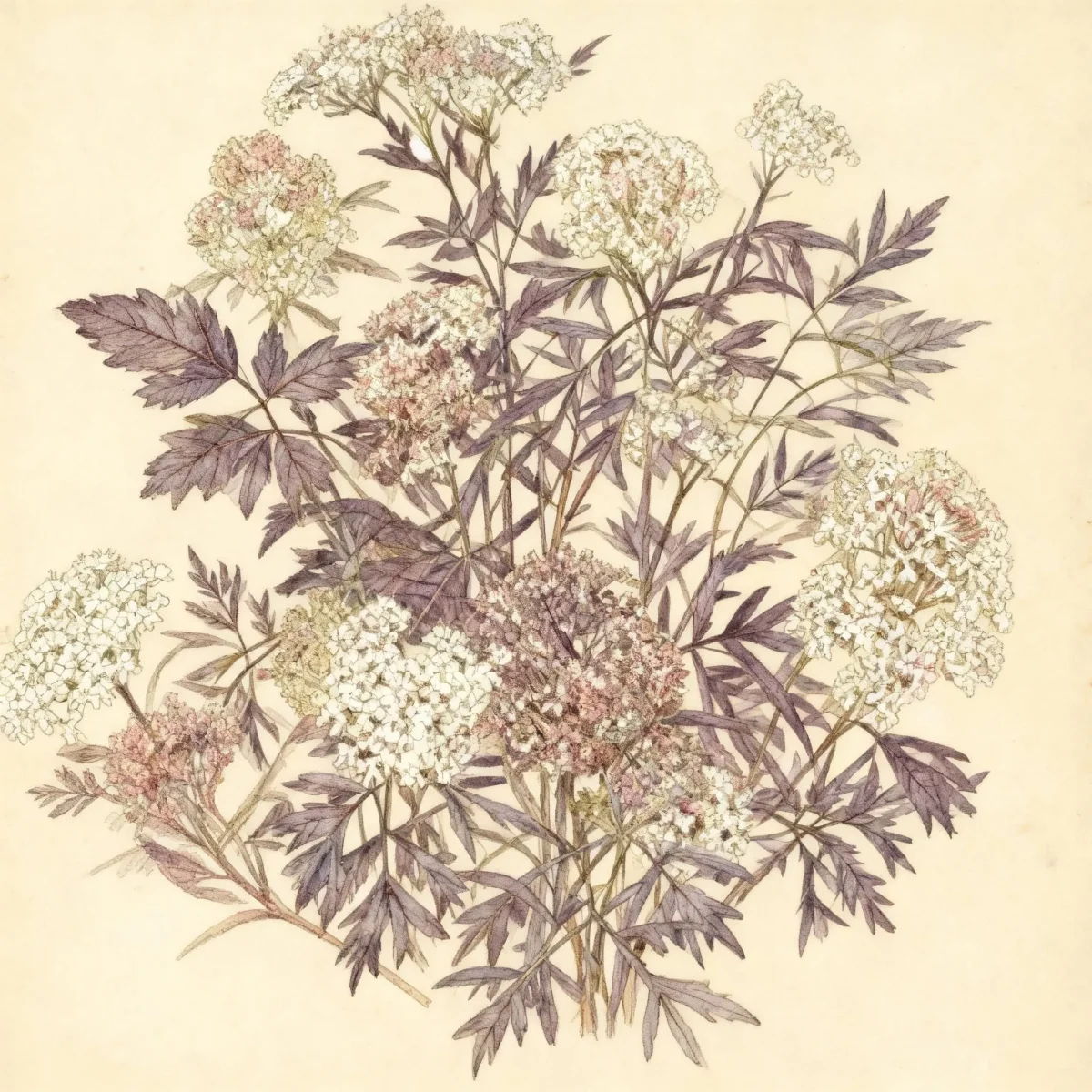 Black elder (Sambucus nigra 'Eva' BLACK LACE)
