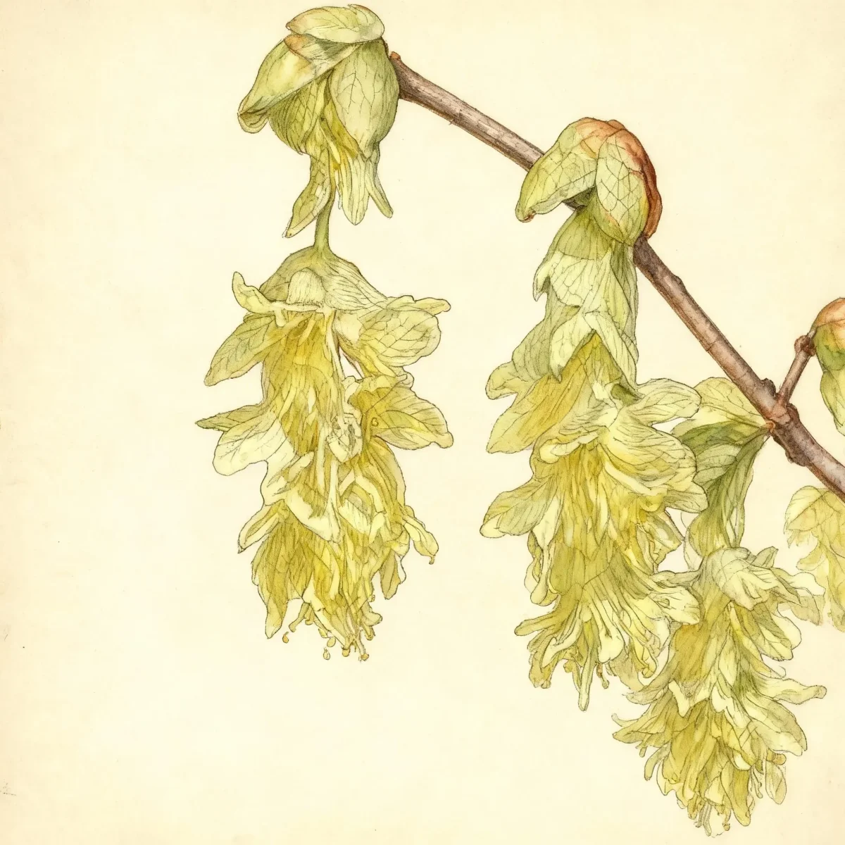 Winter hazel (Corylopsis glabrescens var. gotoana)