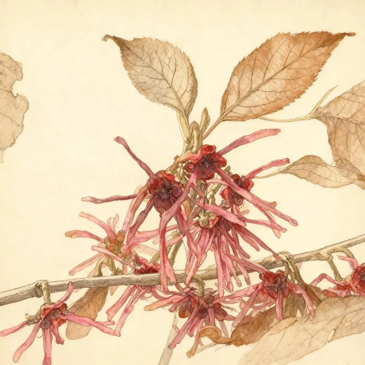 Ozark witch hazel (Hamamelis vernalis 'Washington Park')