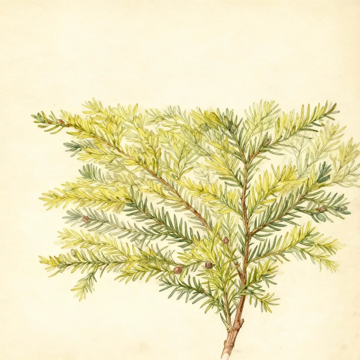 Juniper (Juniperus × pfitzeriana 'Gold Coast')