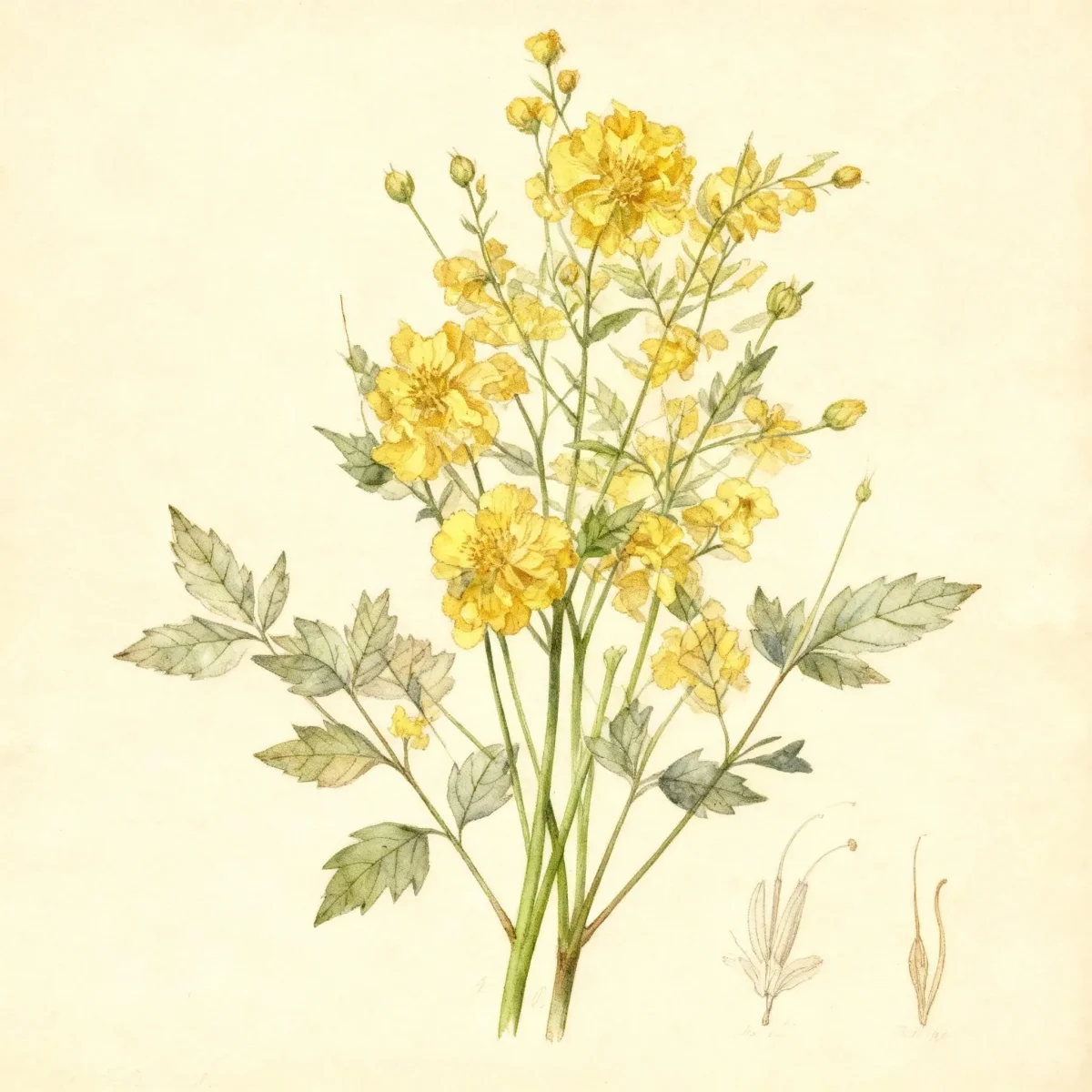 Japanese kerria (Kerria japonica 'Golden Guinea')