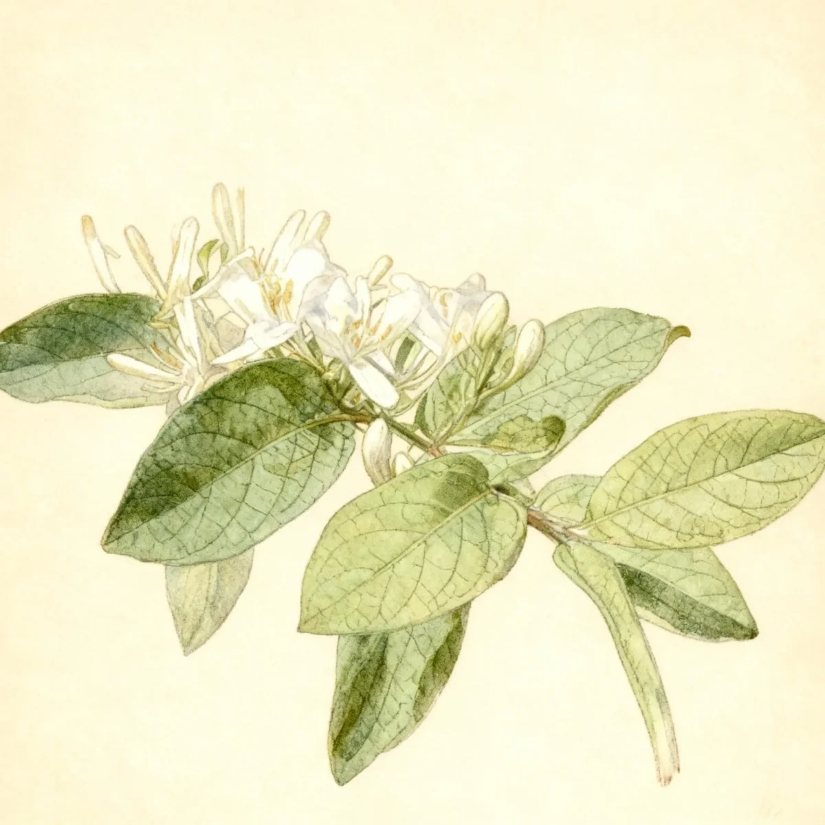 Tatarian honeysuckle (Lonicera tatarica 'Alba')