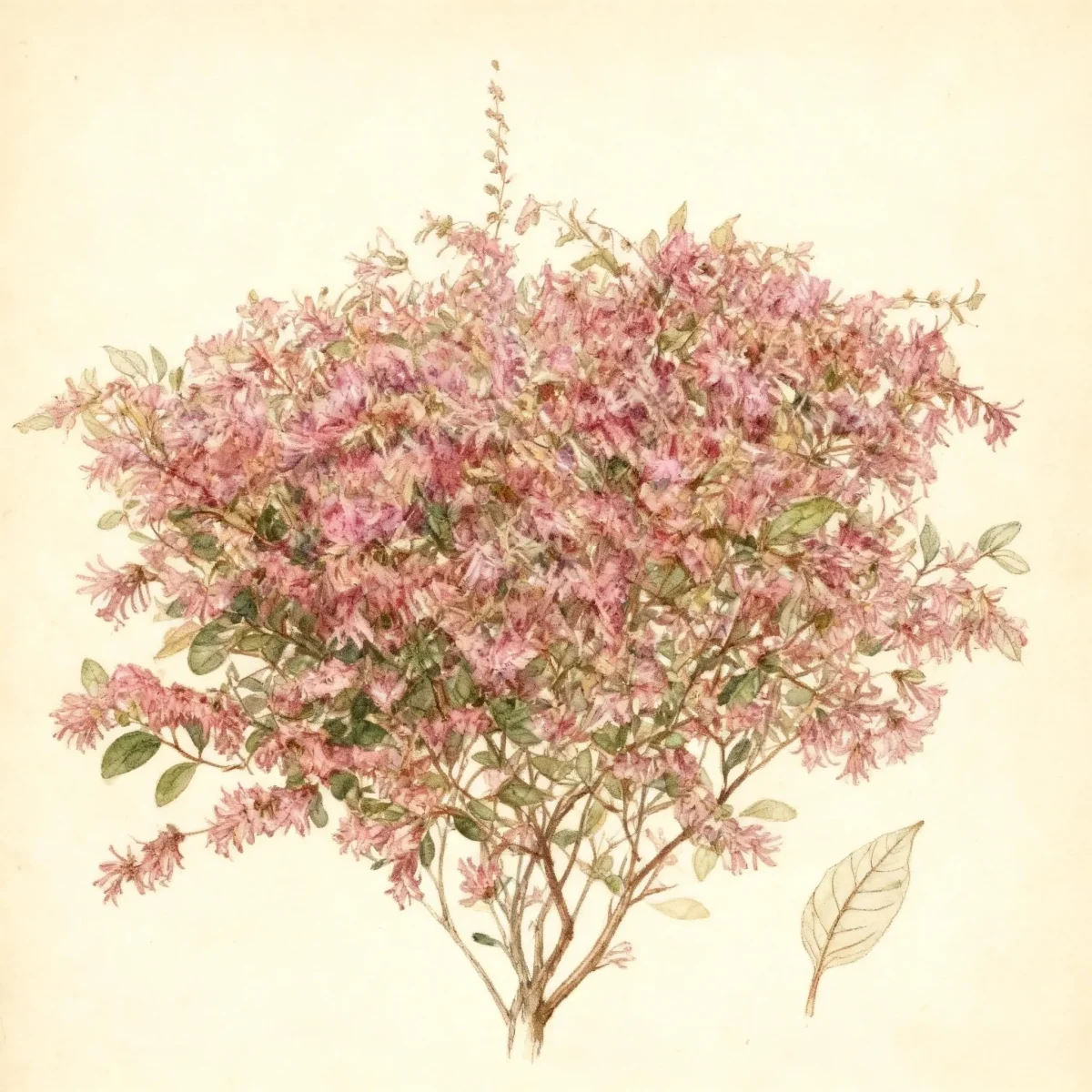 Chinese fringe-flower (Loropetalum chinense 'Rubrum')