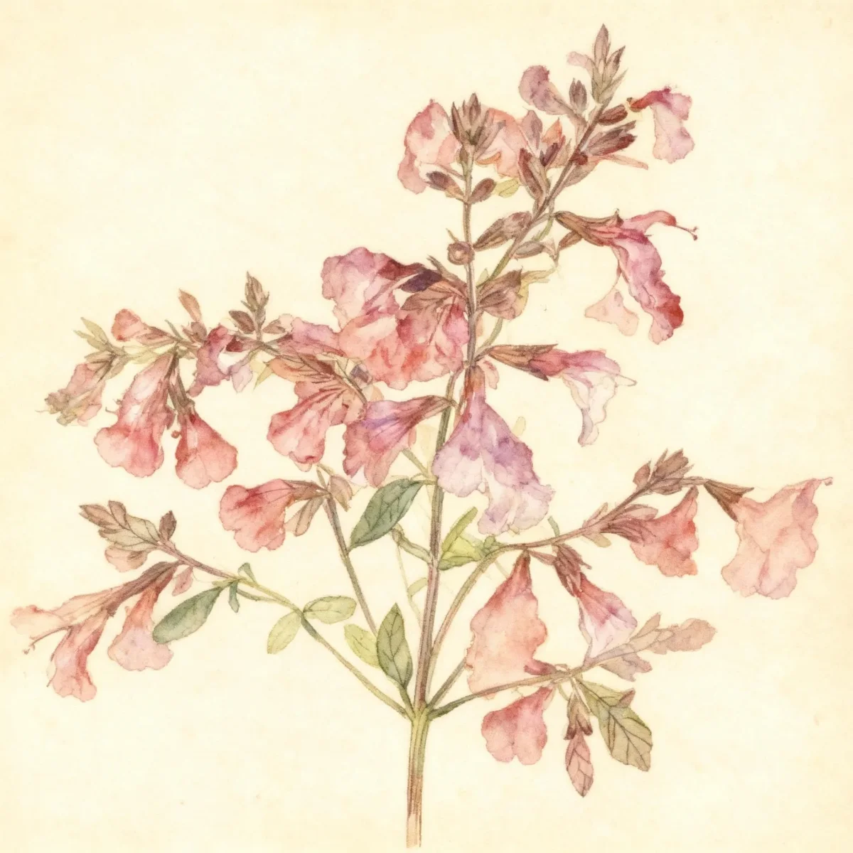 Autumn sage (Salvia greggii 'Wild Thing')