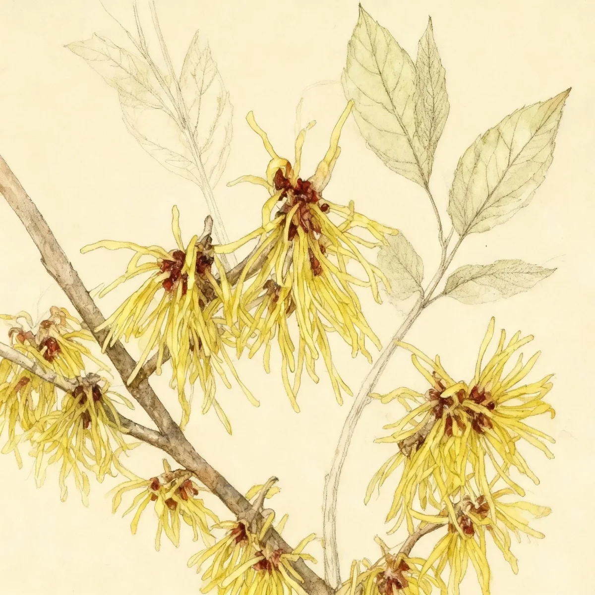 Chinese witch hazel (Hamamelis mollis 'Fred Chittenden')