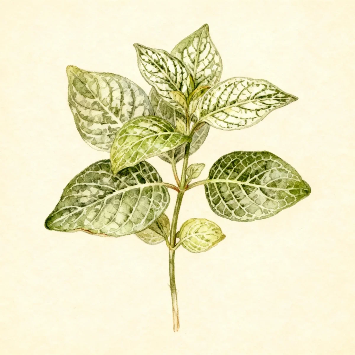 Silver fittonia (Fittonia albivenis (Argyroneura Group))