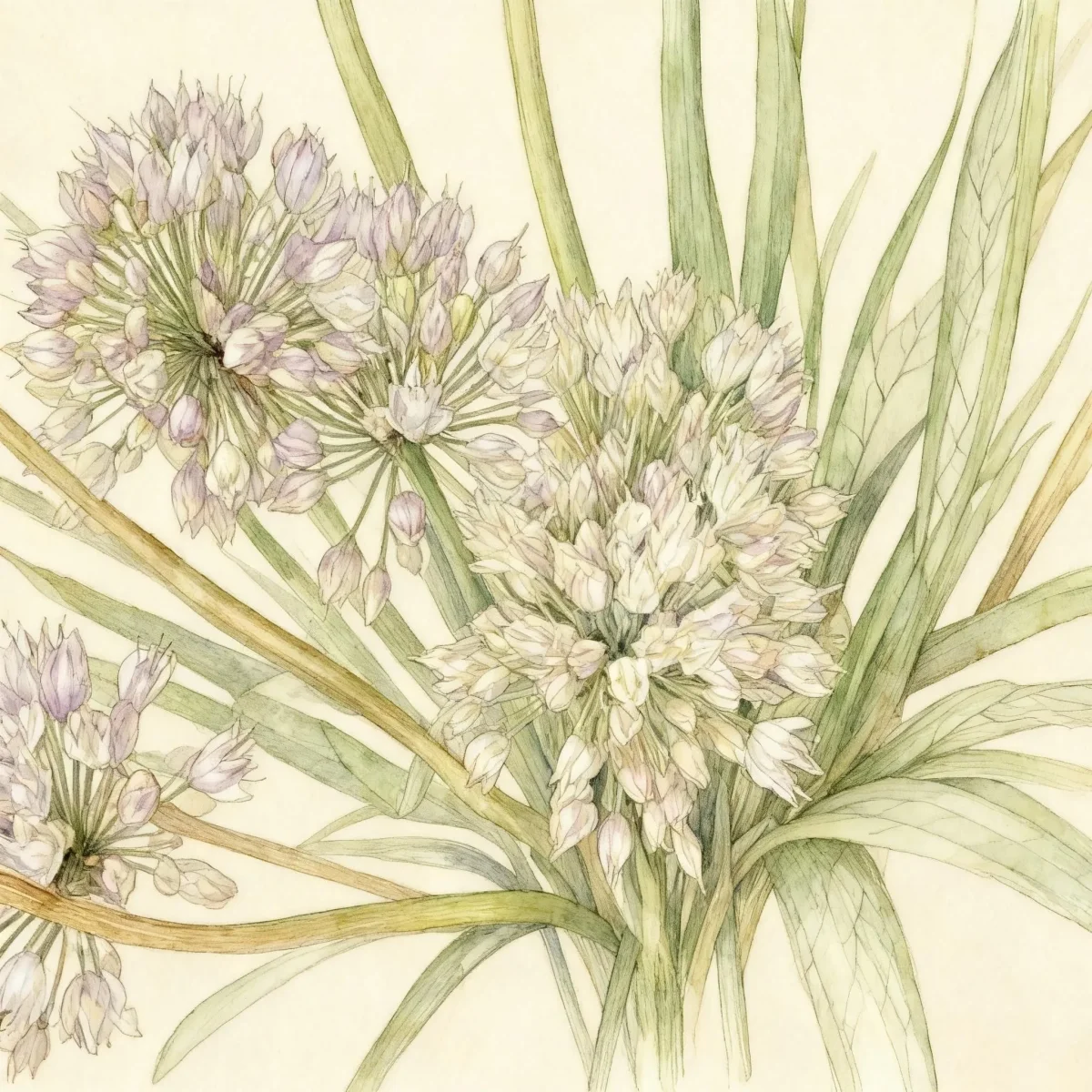 Ornamental onion (Allium 'Sugar Melt')
