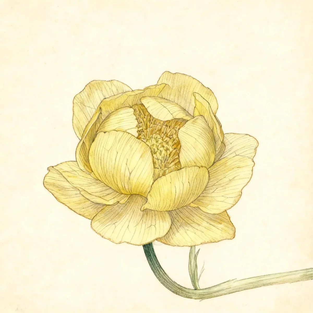 Globe flower (Trollius × cultorum)