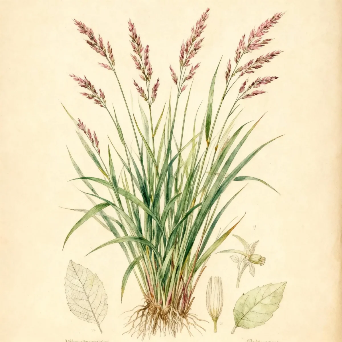 Ruby grass (Melinis nerviglumis 'Savannah')