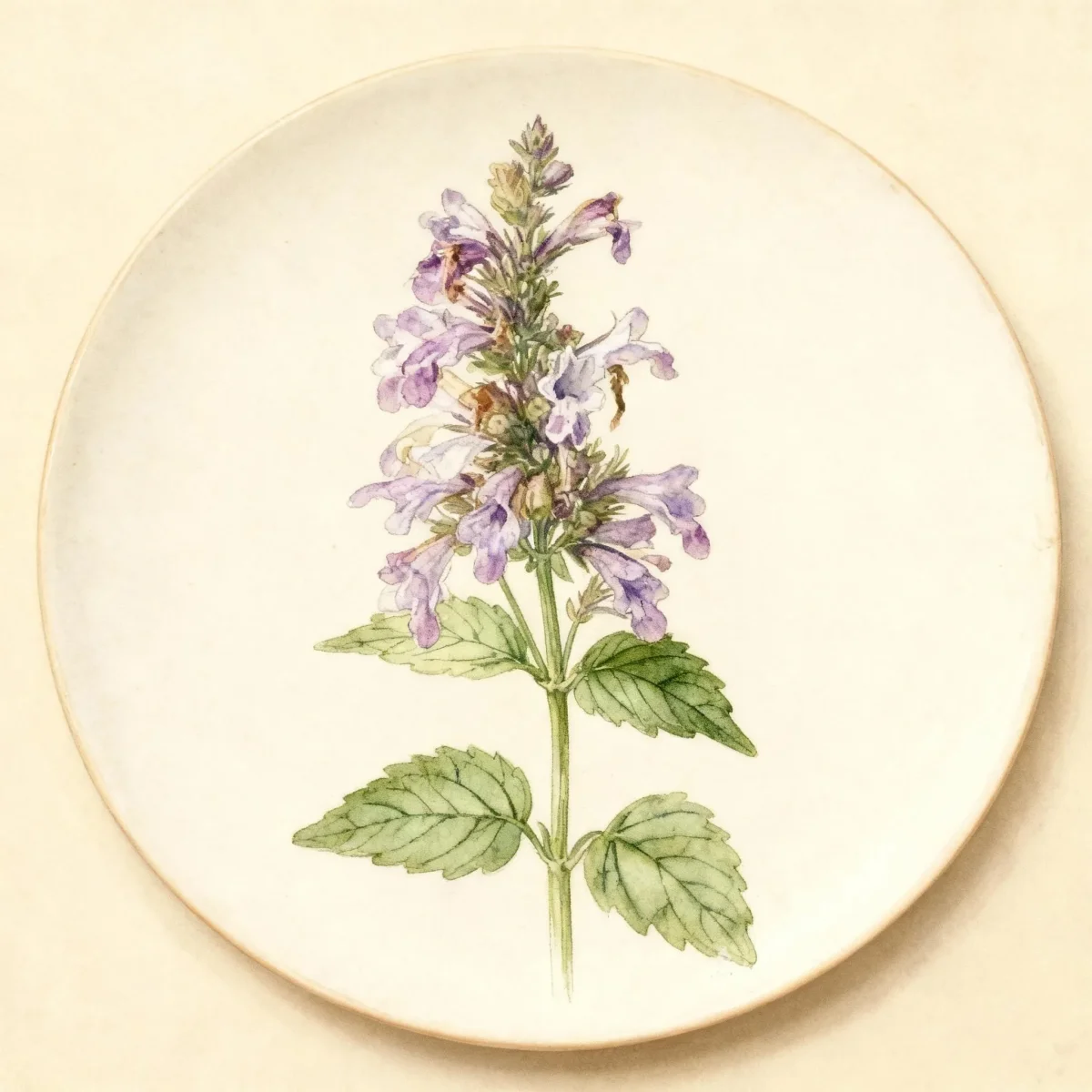 Short-stalked catmint (Nepeta subsessilis 'Candy Cat')