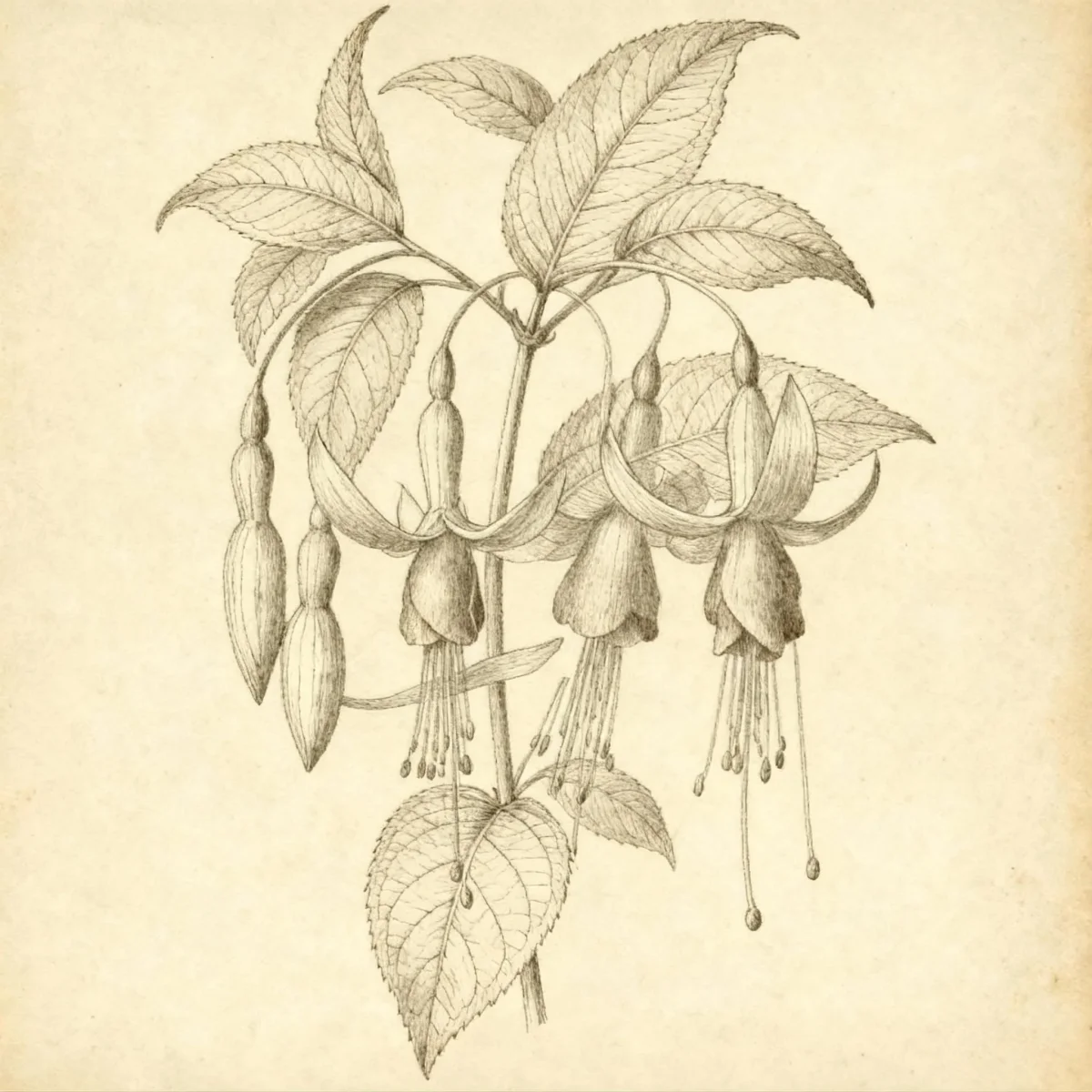 Lady's eardrops (Fuchsia (group))