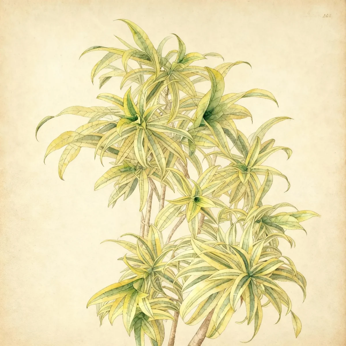 Song of India (Dracaena reflexa 'Variegata')