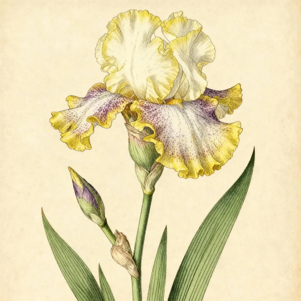 Tall bearded iris