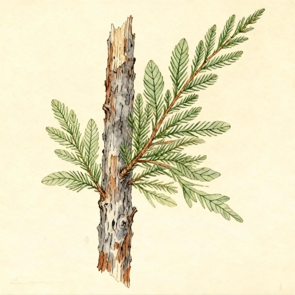 Red cedar (Juniperus virginiana 'Taylor')