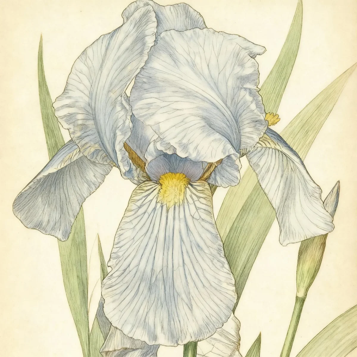 Tall bearded iris