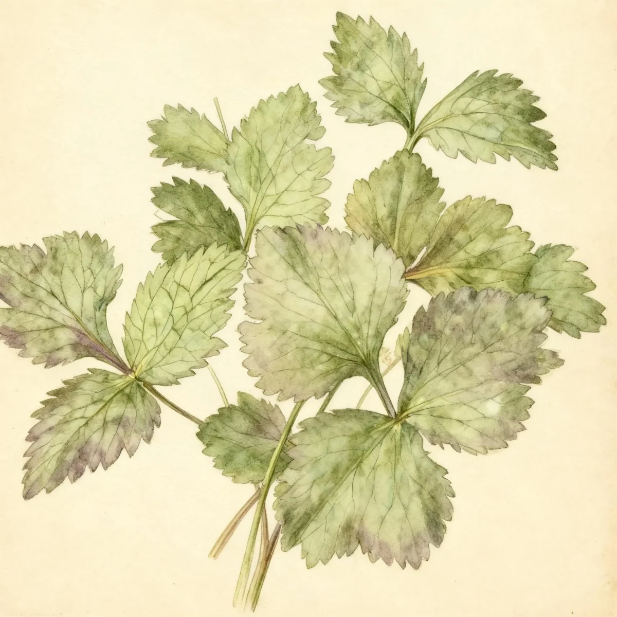 Japanese parsley (Cryptotaenia japonica f. atropurpurea)