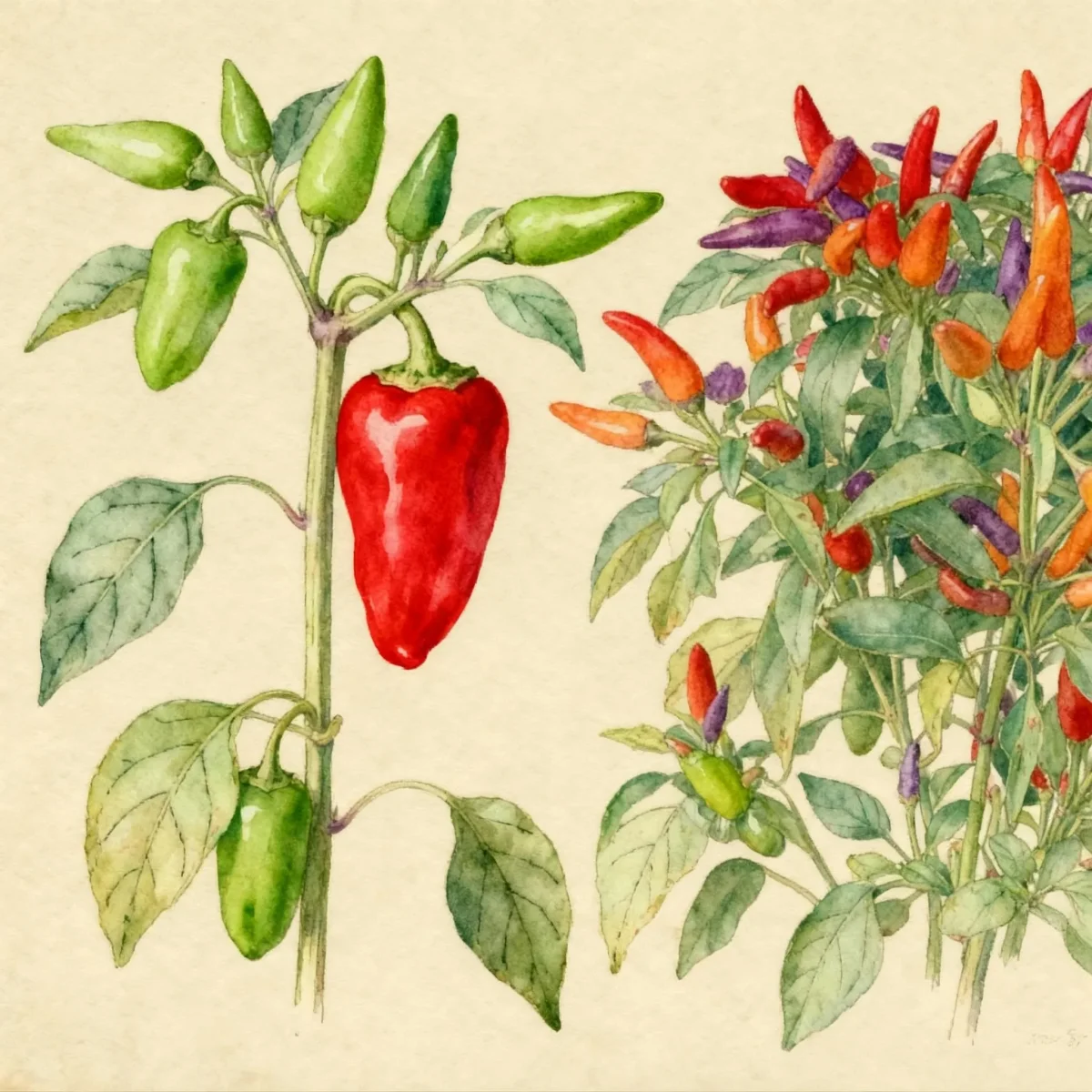 Pepper (Capsicum annuum (Hot Pepper Group))