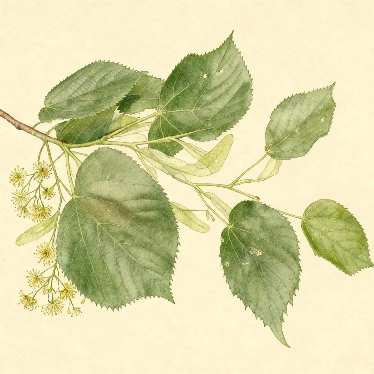Caucasian linden (Tilia × euchlora)