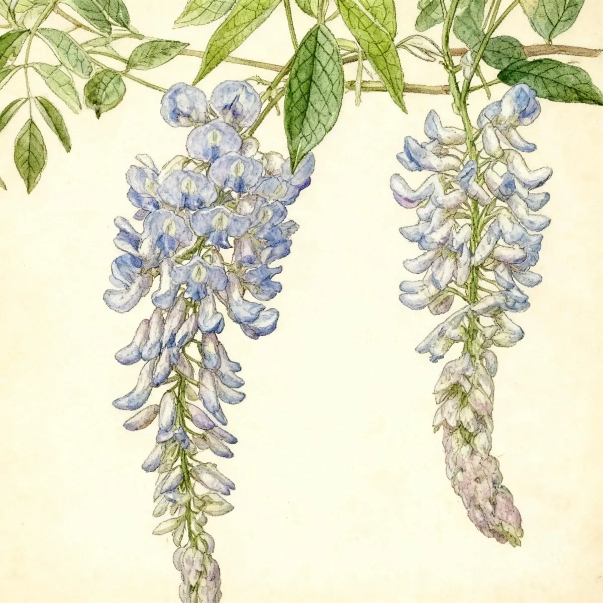 Wisteria (Wisteria macrostachya 'Blue Moon')