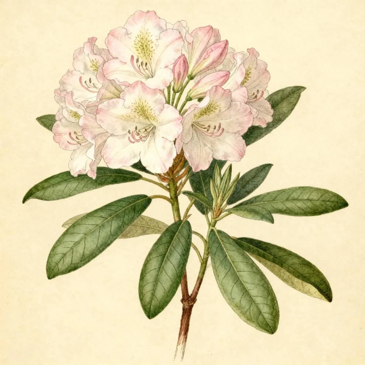 Rhododendron (Rhododendron 'Mist Maiden')