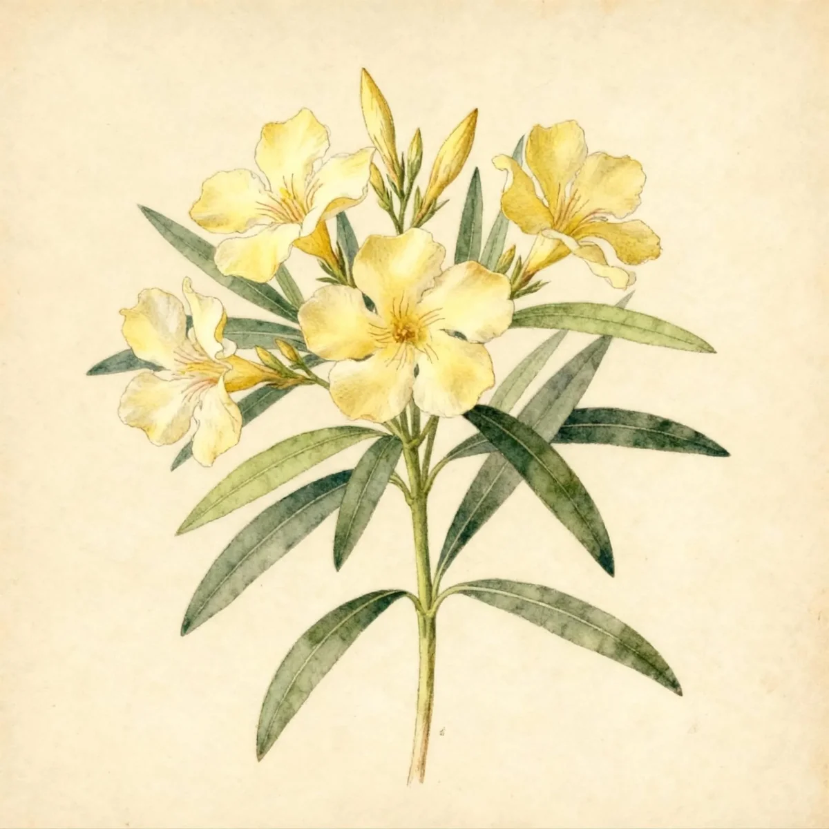 Oleander (Nerium oleander 'Luteum Plenum')