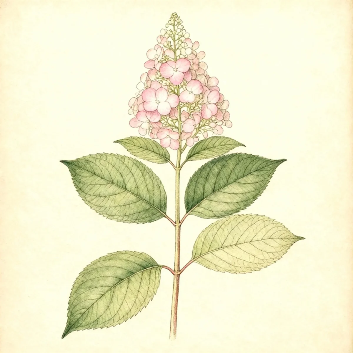 Panicle hydrangea (Hydrangea paniculata 'Dvppinky' PINKY-WINKY)