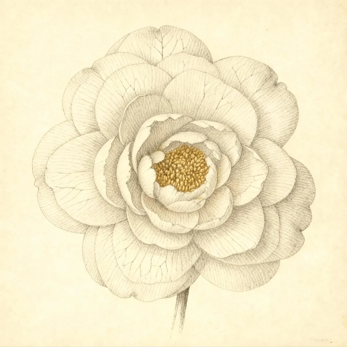 Camellia (Camellia japonica 'April Dawn')