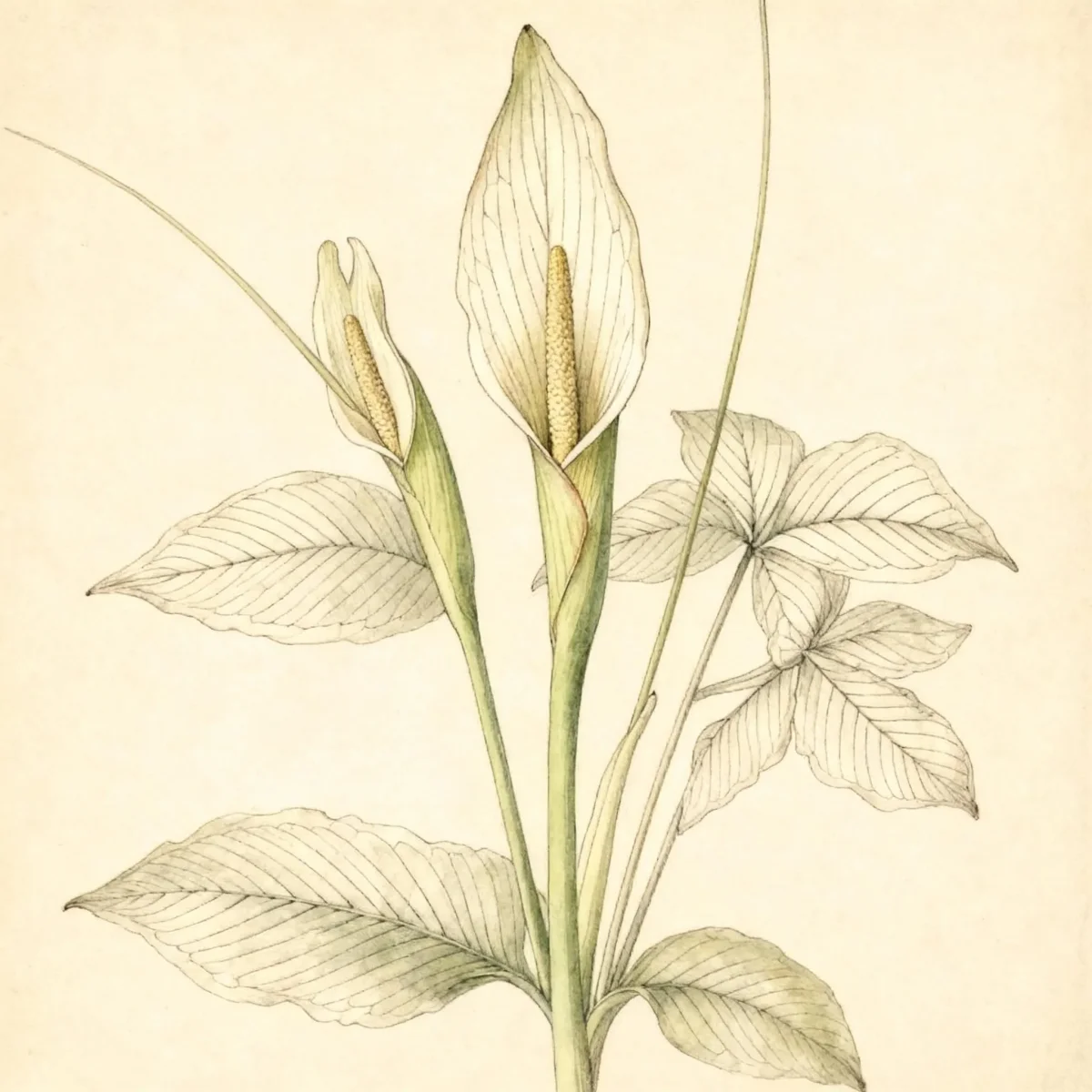 Pinellia (Pinellia 'Polly Spout')