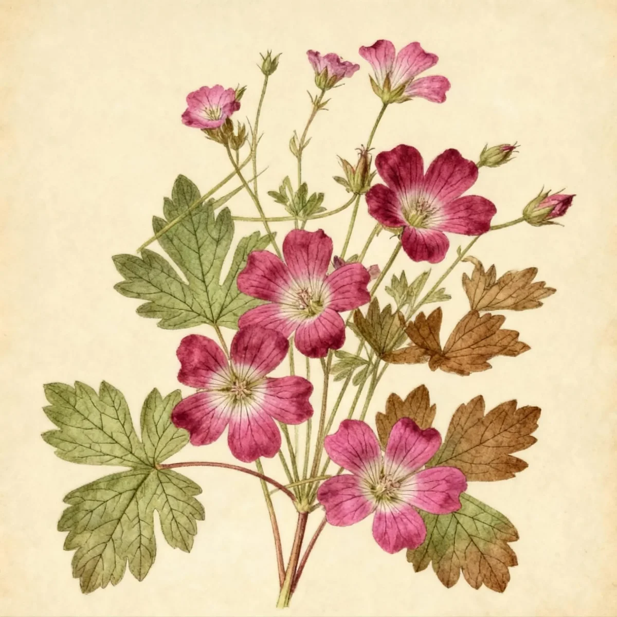 Cranesbill (Geranium 'Orkney Cherry')