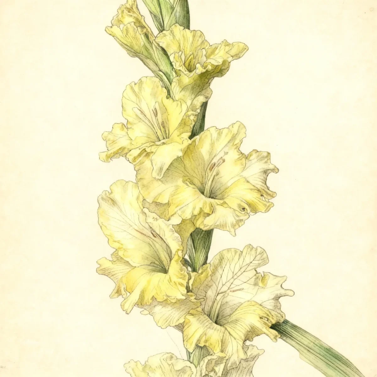 Gladiolus (Gladiolus 'Flevo Jive')
