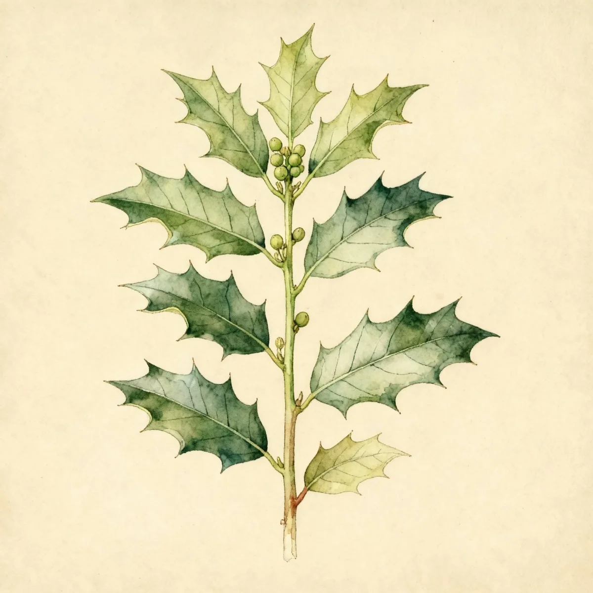 Holly (Ilex 'Conaf' OAKLEAF)