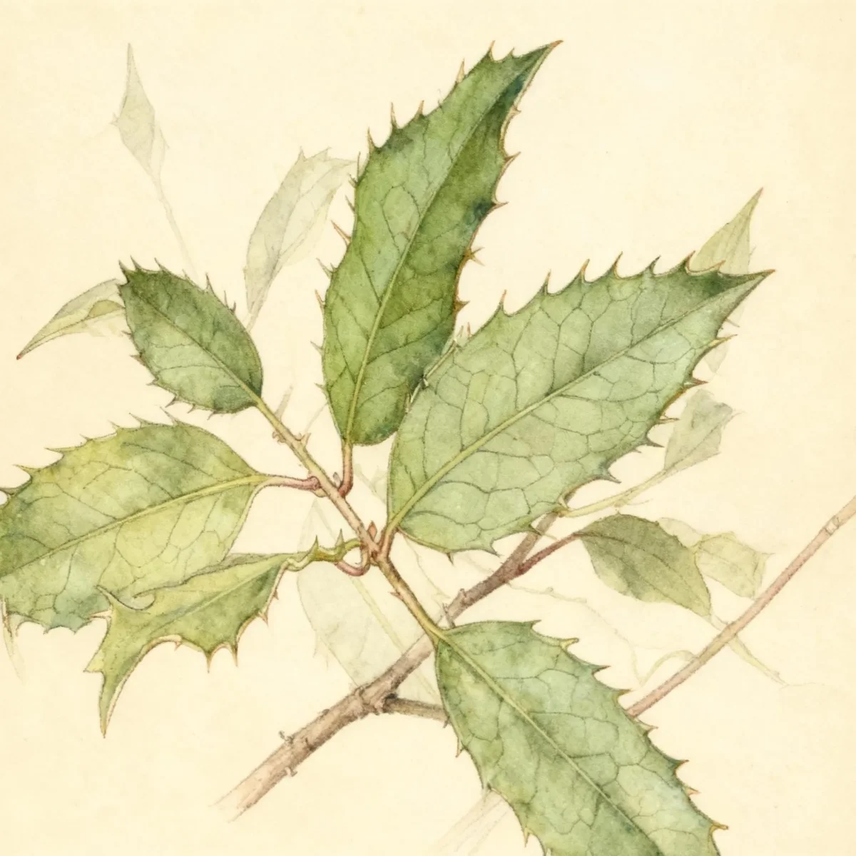 Holly (Ilex × koehneana 'Loch Raven')