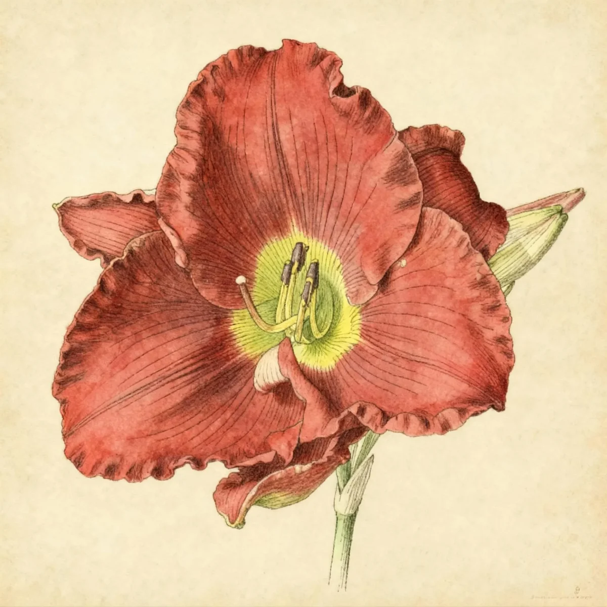 Tetraploid daylily