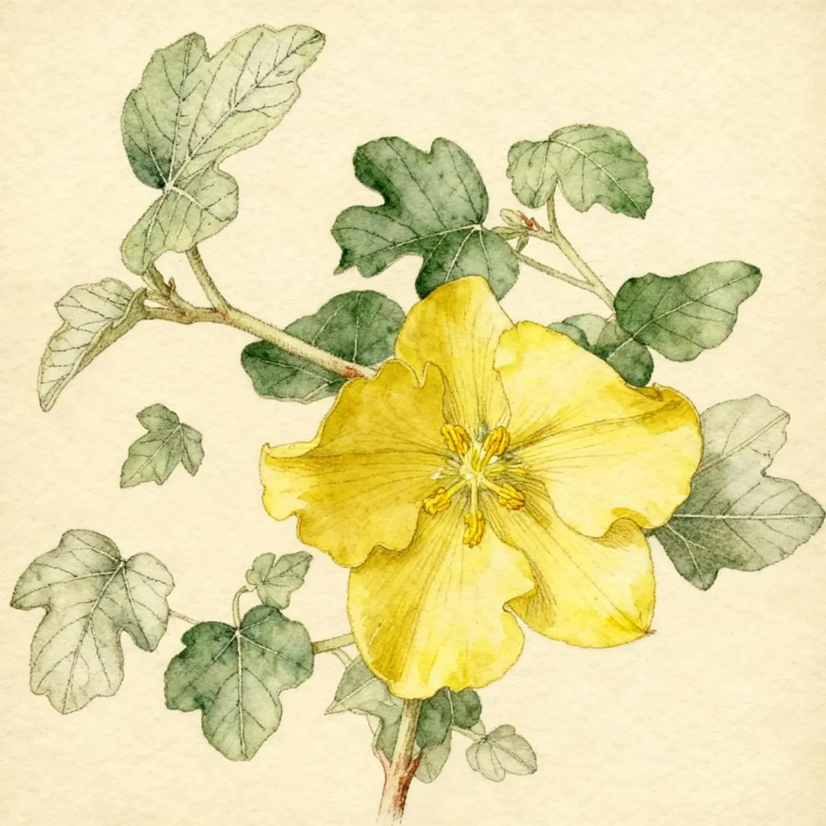 Flannel bush (Fremontodendron 'California Glory')