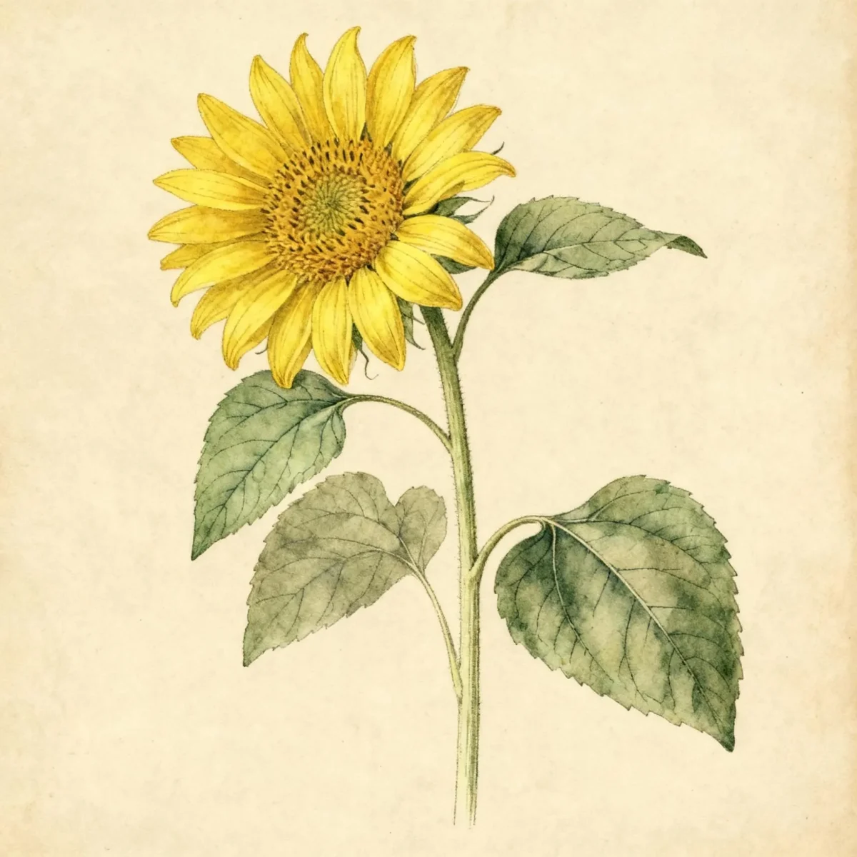 Sunflower (Helianthus annuus 'Sungold')