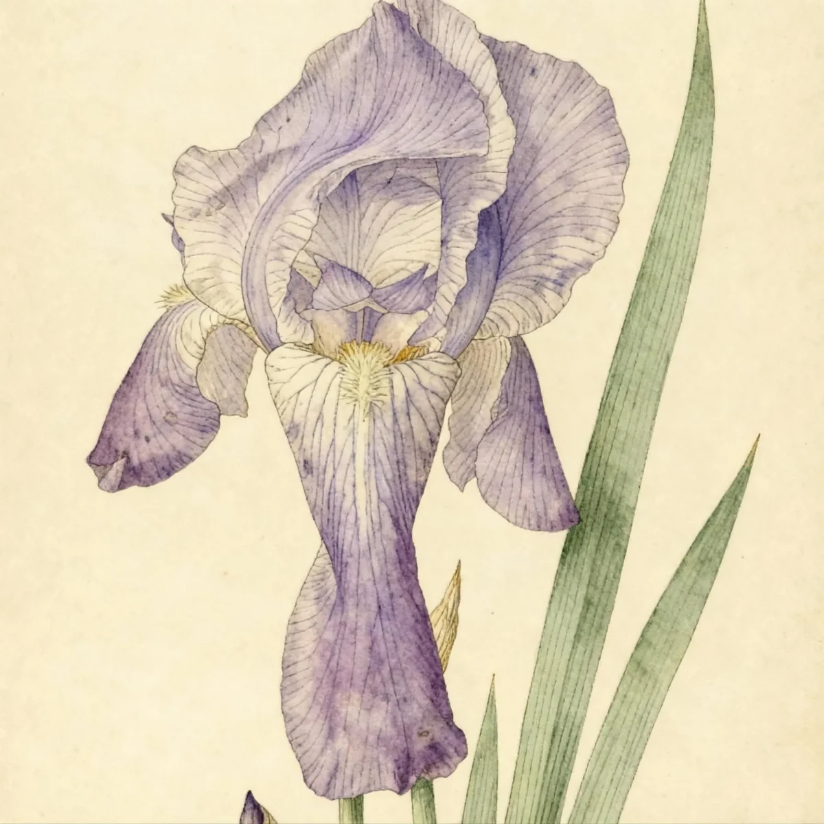 Dalmatian iris
