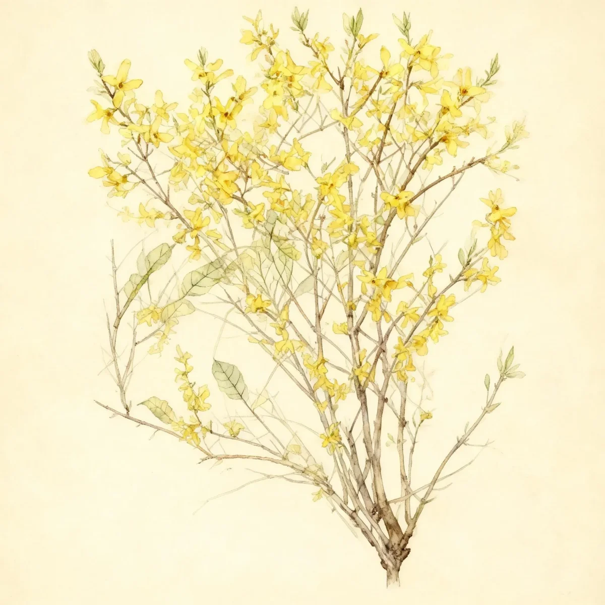 Border forsythia
